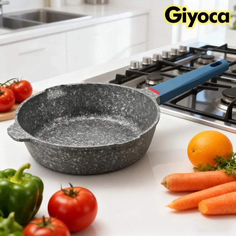 

Giyoca 24/28 см сковорода, кастрюля с медицинским камнем, низкодымный вок с термостойкой ручкой, сковорода для омлета, горшок для стейка и яиц