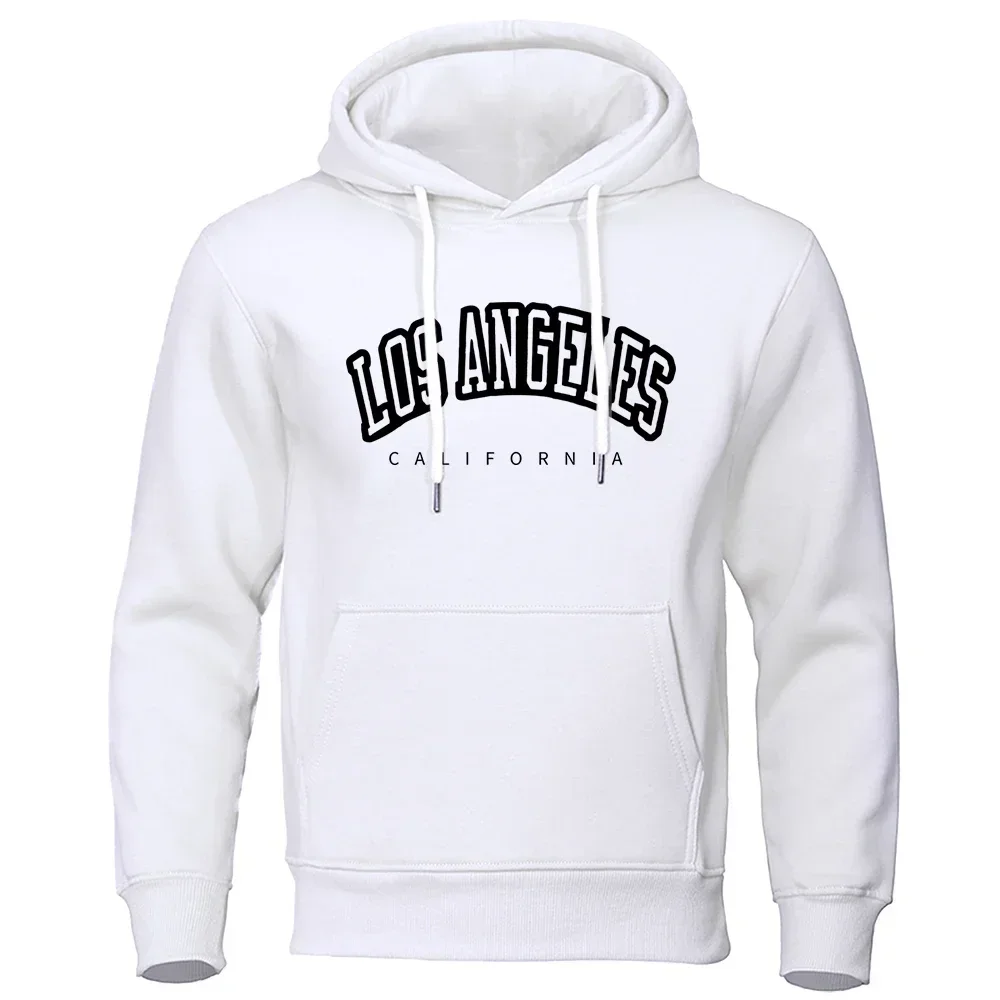 

Los AngelesCalifornia Usa City Print Women's Hoodie Harajuku Printed Street Wear Simple Loose Sportswear Autumn Sweatshirt