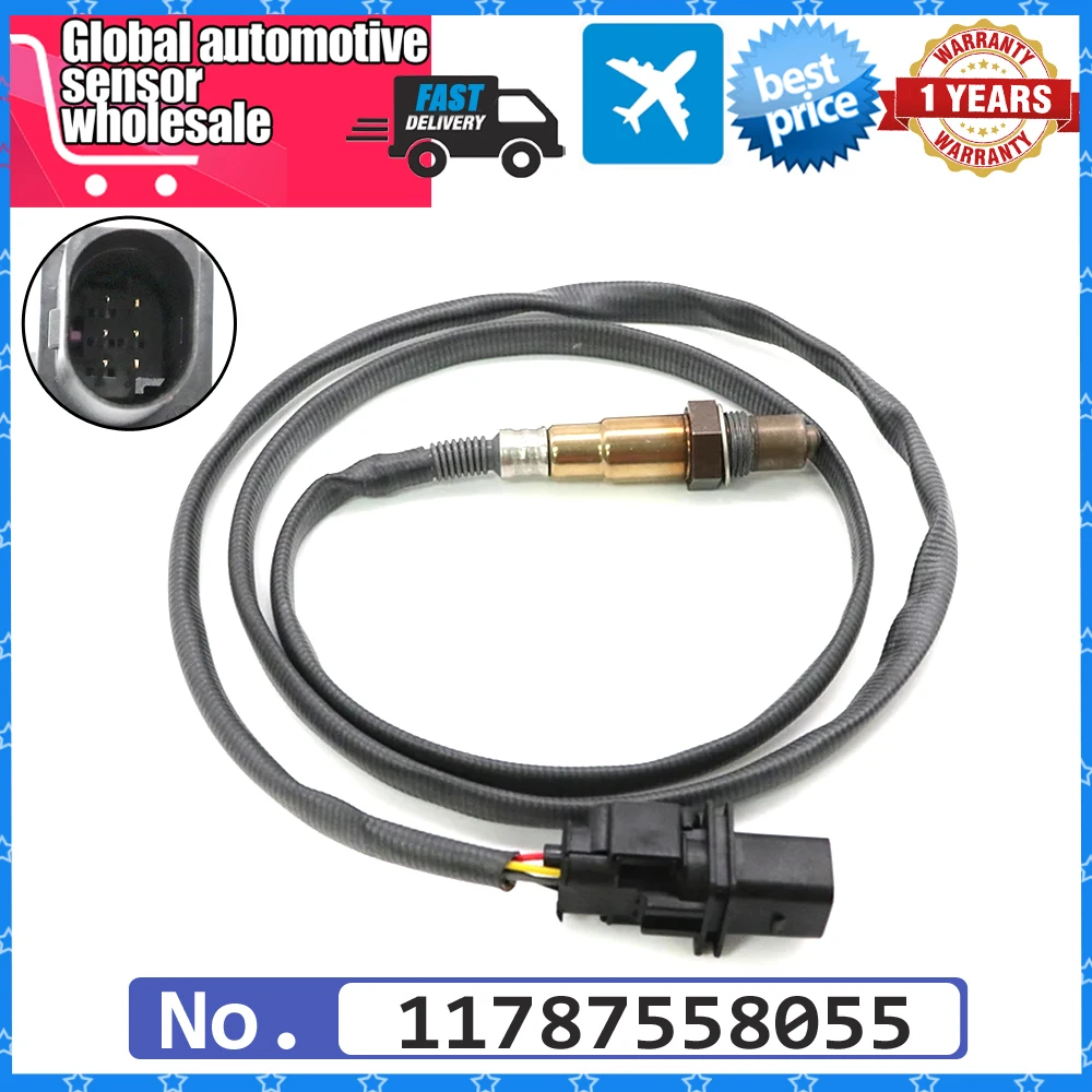 NEW Lambda O2 Oxygen Sensor Air Fuel Ratio Sensor For BMW 1 3 5 6 7 SERIES X1 X3 X5 Z4 MAGNA 128i 328i 528i xDrive 11787558055