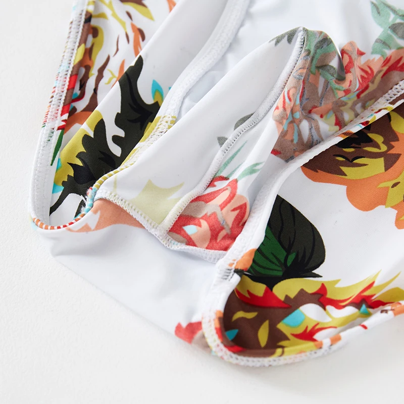 1 قطعة سراويل الحقيبة الرجالية عادية منخفضة الخصر مطبوعة ملابس داخلية مريحة مرونة الحرير الجليد مثير ملخصات حزام رياضي #3