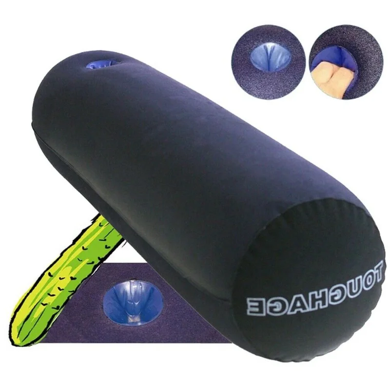 TOUGHAGE Inflatable Sex Pillow Cylinder Round Position Cushion Sex Furniture BDSM Wedge Pillow Better Sexual Life Adult Toys