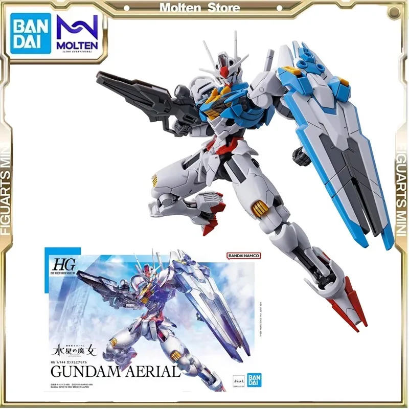 

In Stock Genuine BANDAI GUNDAM Assembly Model HG 1/144 GUNDAM AERIAL Action Figure Models Kids Toy Collect Ornaments