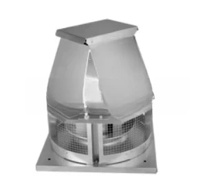 Sodeca smoke extractor 400 ° C, 2 hours RFH fan, horizontal out-of-trend, aluminum cover