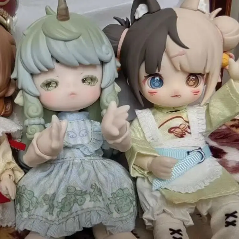 ليلولو صندوق أعمى الجيل الثاني 12 نقطة Bjd المشتركة المنقولة خرافة نمط دمية العصرية تحصيل عمل الشكل لعبة