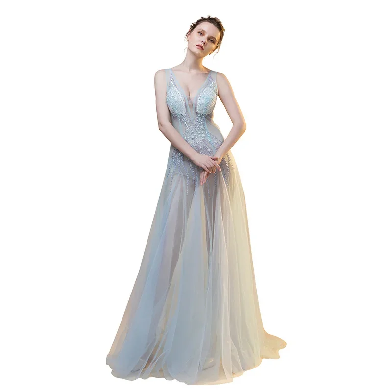 Women's Elegant Dresses For Prom New Evening Dresses 2024 Wedding Dress Party Evening Elegant Luxury Celebrity Ball Gocustomized