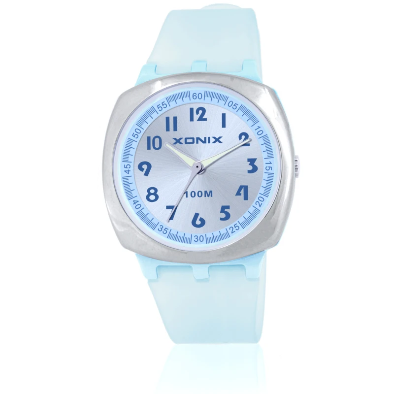 XONIX Sports Swimming Waterproof 100M Quartz Pointer Electronic Watch RD
