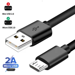 2A 3M Fast Charging Micro USB Cable For Mobile Phone Samsung Data Cable For Xbox One /PS4 Controller Accessories Power Cable