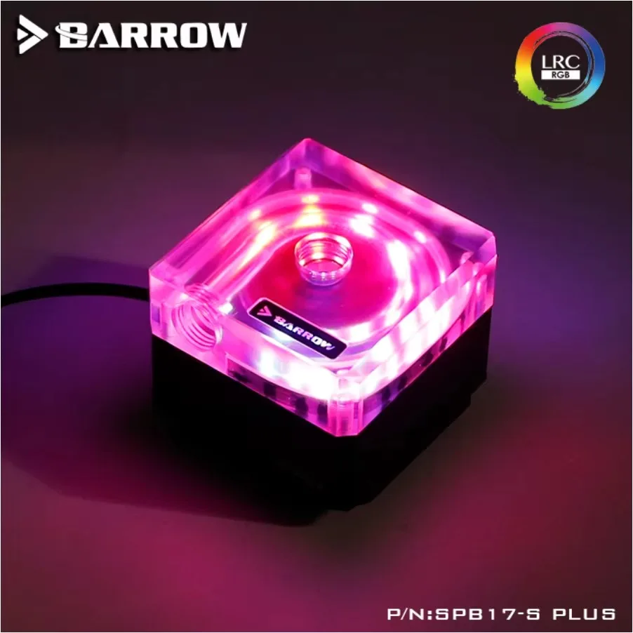 Barrow PLUS Version 17W PWM Pumps, LRC 2.0 With Aluminum Radiator Cover  barrow water cooling