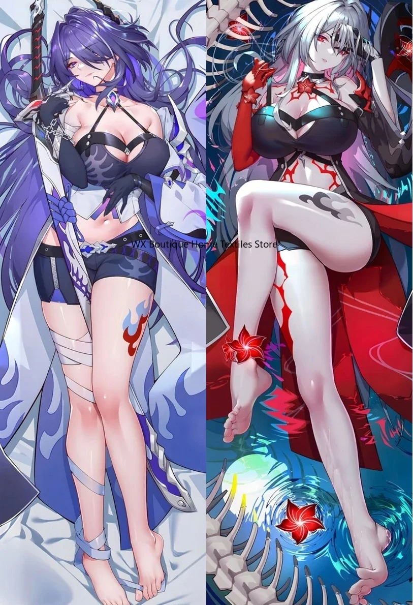 

Anime Game Honkai: Star Rail Acheron Cosplay Dakimakura Pillow Case