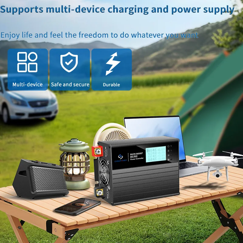 30A single-phase output 50HZ/60HZ battery charger for efficient charging of RVs, trucks, and ships