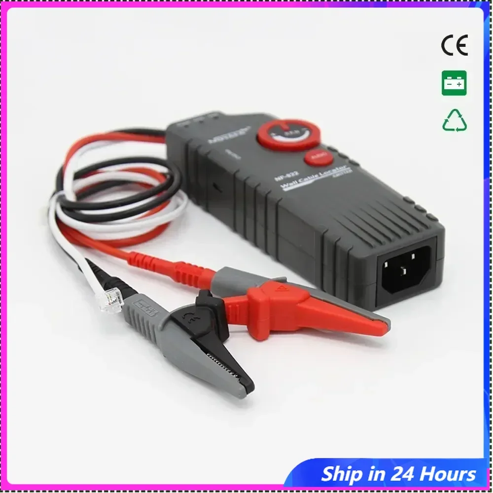 

ZHOUCE NF-822 High Voltage Wire Tracker Underground 220V Network Cable Test Metal Pipes Locators Tester 1000m Line Finder