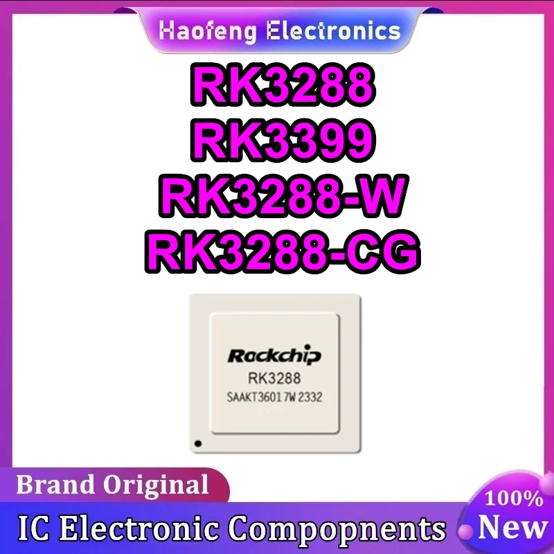 RK3288 RK3399 RK3288-W RK3288-CG Chip IC BGA 100% nuovo originale in magazzino