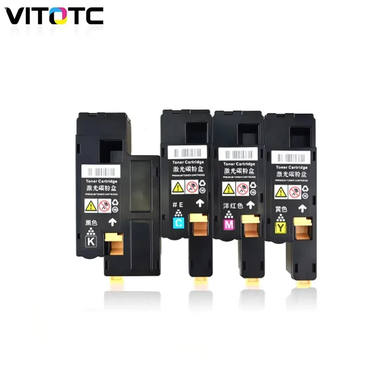 1Set Toner Cartridge Compatible For Xerox CP115W CP116W CP225W CM115W CM225FW Laser Printer CT202264 CT202265 CT202266 CT202267