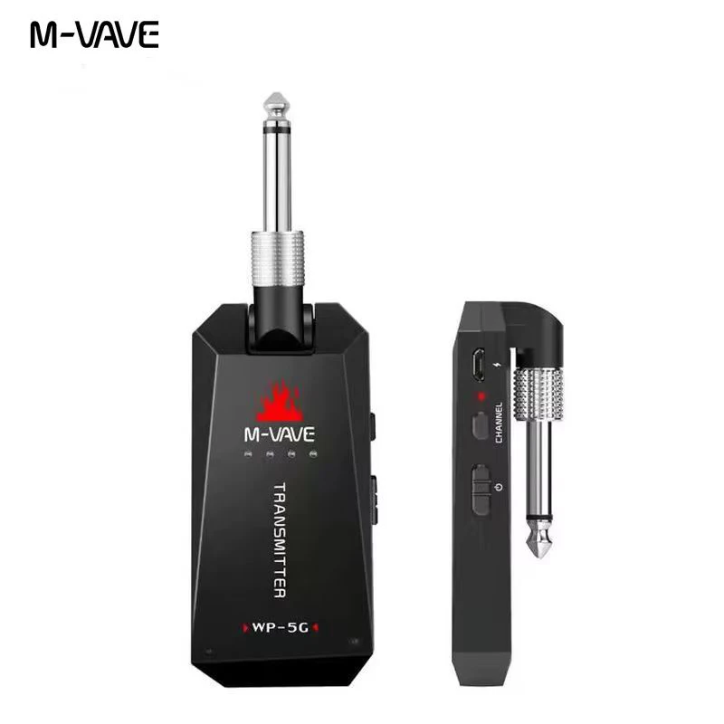 5.8g Wireless Instrument Audio Transmitter Receiver High Fidelity For Electric Guitar Bass Electronic Wind Instrument Keyboard