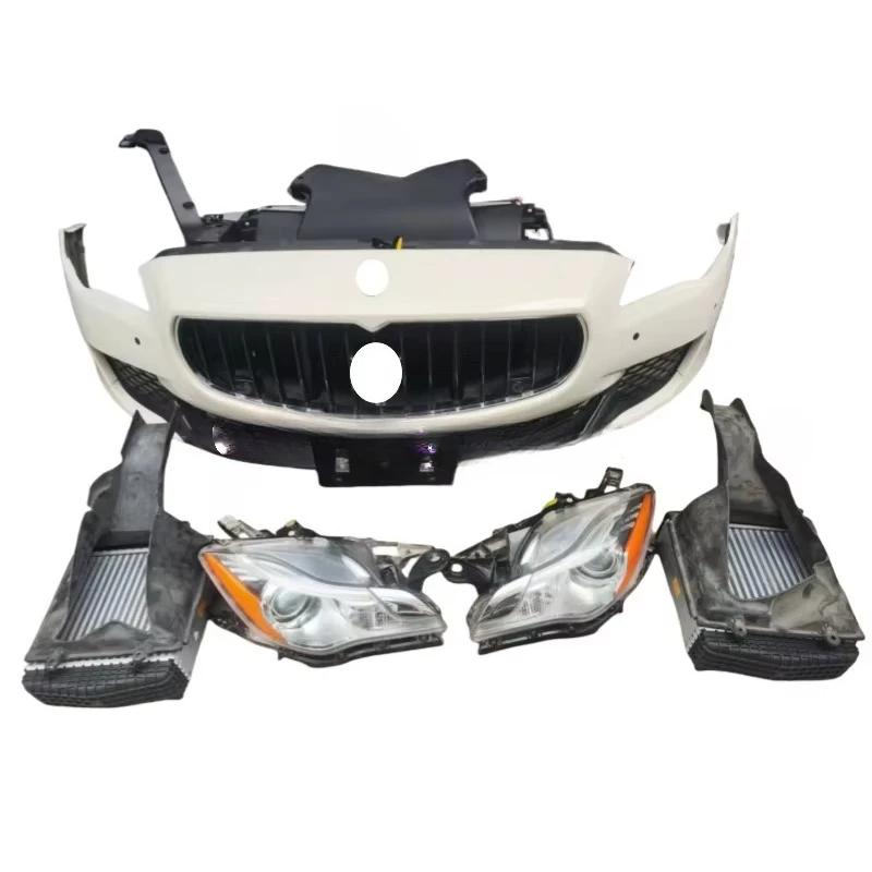 For  President S Front Bumper Grill Center Mesh Grille Radiator Electronic Fan Body Kit for President Model Use