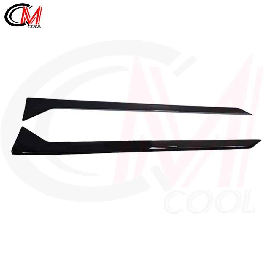 For BMW M5 Series G90 2024-2026 MP Style Side Skirts Side Bumpers ABS Gloss Black Skirts Side Skirts Upgrade Body Kit