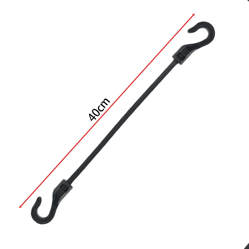 2/5/10Pcs Elastic Bungee Cords Bungee Straps Heavy Duty Bungee Ropes for Bike Tents Camping RVs Trunks Luggage Racks