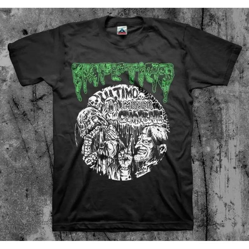 Impetigo 'Ultimo Mondo Canibale' T shirt (Gore Grind Carcass Aborted Repulsion)