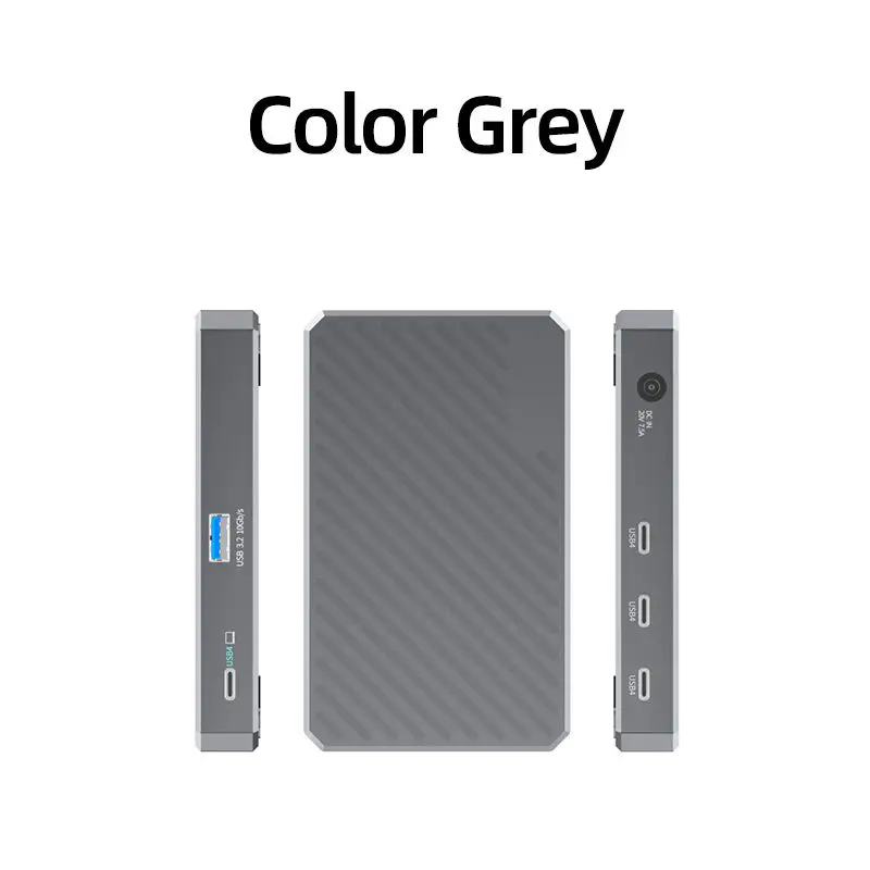 Концентратор 4 в 1 Thunderbolt 3 USB4.0 с ультрафункциями, 40 Гбит/с, быстрая скорость подключения к ПК, док-станция USB C для портативного компьютера