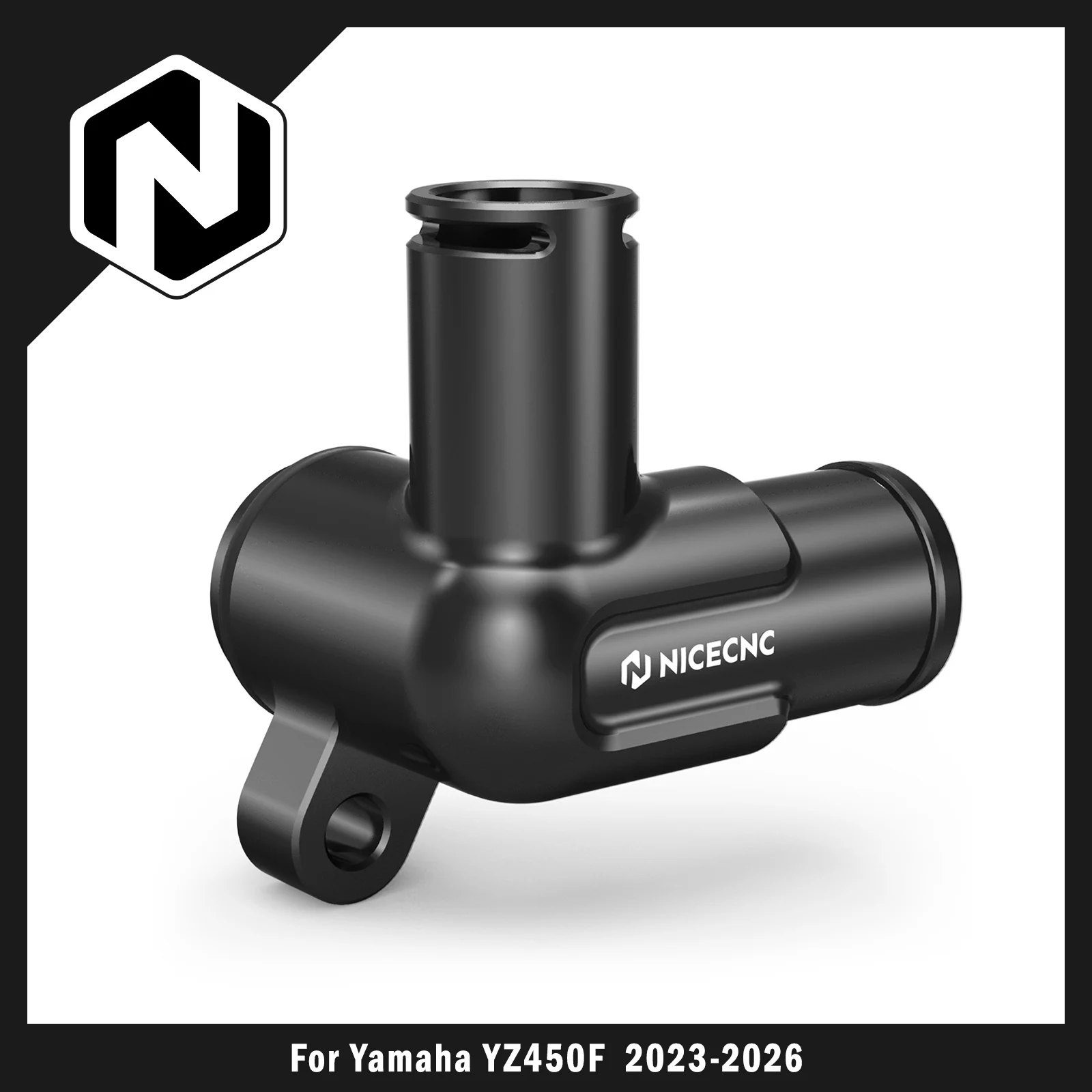 

NICECNC For Yamaha YZ450F 2023-2026 WR450F 2024-2026 Motorcycle Radiator Coolant Connector Water Pipe Connector YZ 450F WR 450F