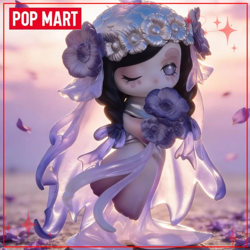 

Оригинальная фигурка POPMART CHAKA «Анемоны на ветру»: тихая эстетика, одиночество и романтика, креативный дизайн.