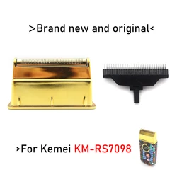 For Kemei KM-RS7098 Replacement Blade set Hair Clipper Blade Barber Cutter Head For Electric Hair Trimmer Cutting Replacement