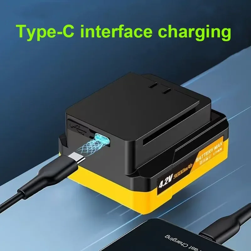 Real Capacity 9000mAh Chargeable Laser Level Battery for 8/12/16 Lines Leveling Tool Ing 3D 12 Line Powerful Green Accessories