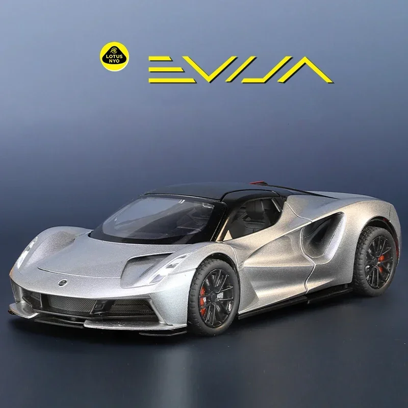 

1:24 Lotus Evija Supercar Alloy Die Cast Toy Car Model Sound and Light Children's Toy Collectibles Birthday gift