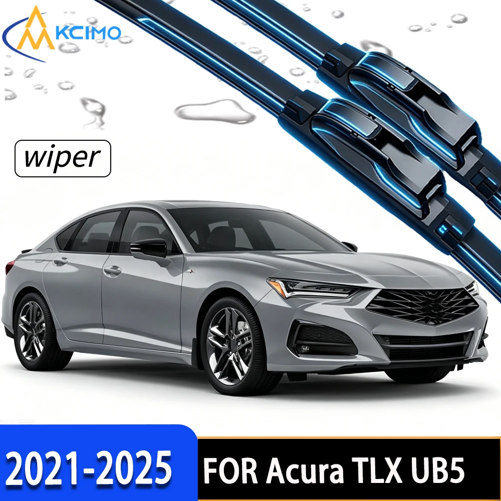 

Premium Front Windshield Wiper Blades with Long-Lasting Durable Rubber, Ideal for Acura TLX UB5/UB6/UB7 2021-2025