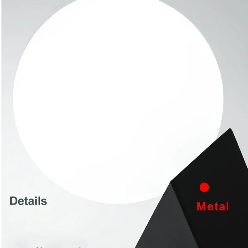 

Modern Indoor Wall Lamps G9 9W LED Sconce for Corridor Aisle Balcony Glass Ball Lighting Bedroom Living Room