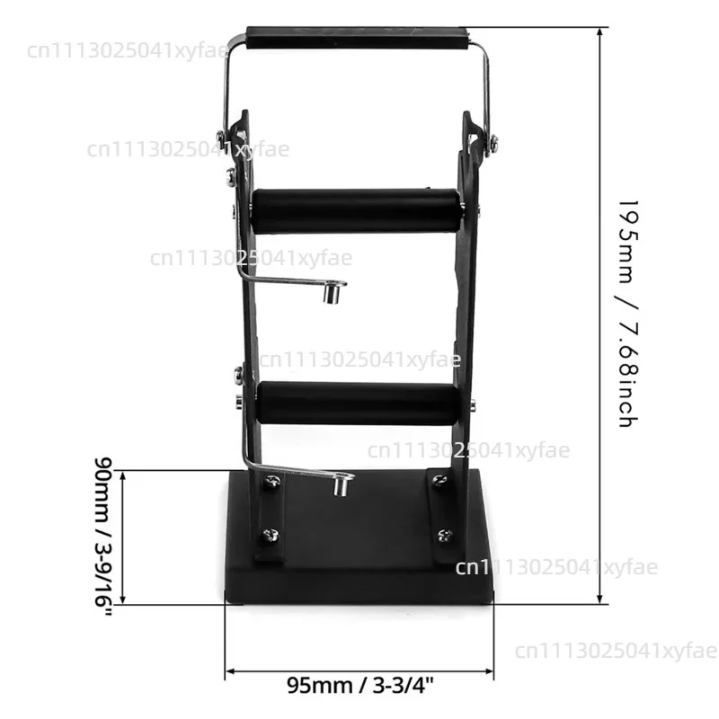 Double Layer Metal Solder Reel Stand, Solder Dispenser Reel Holder Welding Auxiliary Tool Parts