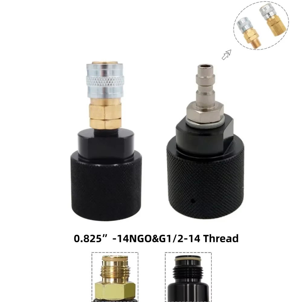 CO2-Nachfüll-Ladeadapter, HPA-Magazin-Adapter, weiblich, männlich, 2202, männlich, 22–2 Foster, Schnellkupplung
