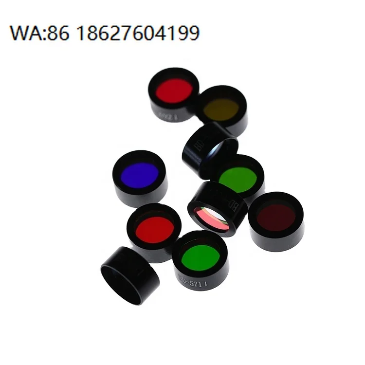 For industrial optical filter Low Pass Filter Custom Size UV 670nm Narrow BPass Optical Glass BK7 IAD Coated Optical Filters ult