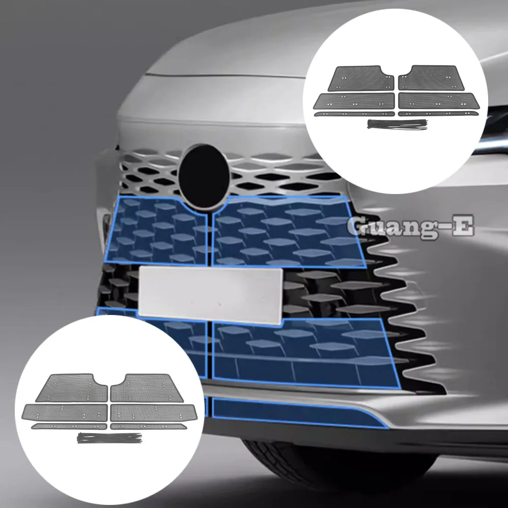 

Steel Car Front Grille Grill Insert Net Cover For Lexus RX 350 350h 450h+ 500h 2022 2023 2024 Decoration Cover Trim Accessories
