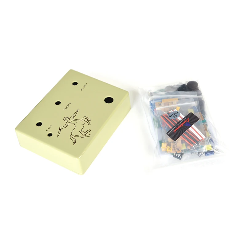 LANDTONE Klon Centaurs DIY Overdrive Pedal Kit With 1590BB  Diecast Aluminum Free Shipping