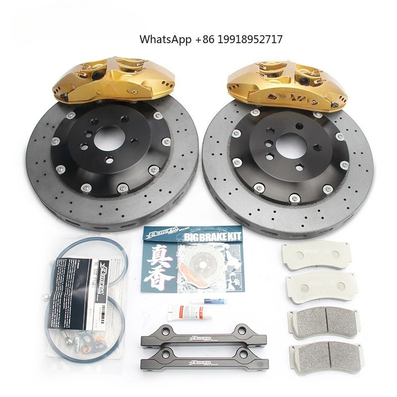 ROTORA New Automotive Brake Retrofit/Upgrade Caliper RS999 Ceramic Disc Set for Ranger Raptor/2024/T9 Seres SF5 Skoda JJ1366