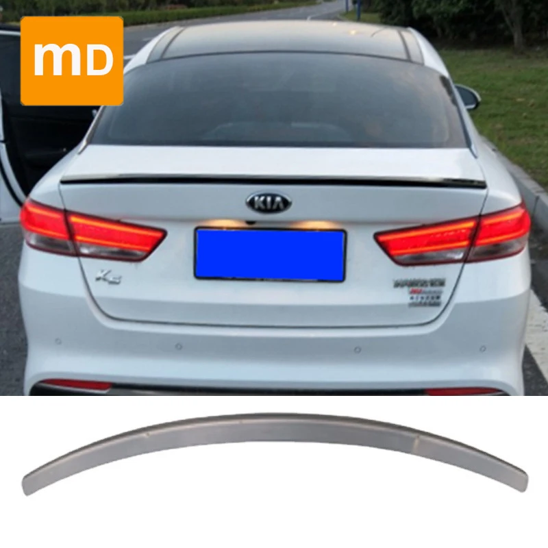 

Glossy Black Spoiler Wing For 2016-2017 Kia K5 Spoiler Top Wings Black Body Kit Car Accessories