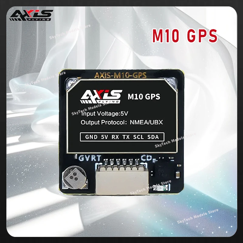 Axisflying M10 GPS Module Built-In Electronic Compass QMC5883 UBLOX Protocol For RC Airplane FPV Long Range