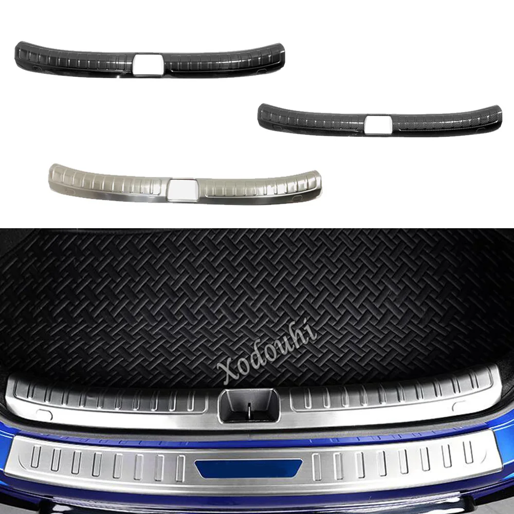 

Stainless Steel Car Trunk Inner Cover Guard Interior Rear Bumper Trim Accessories Pedal For Honda Civic 11th Gen 2022 2023 2024