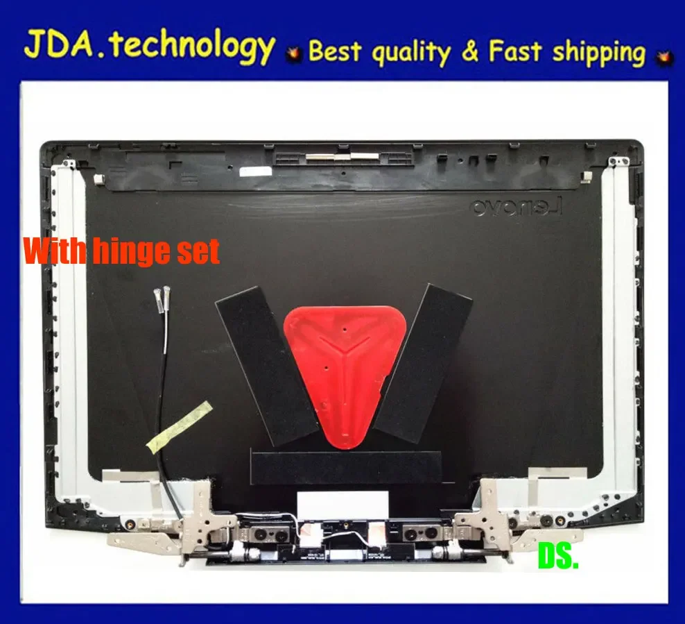 MEIARROW     New/orig for 15.6'' Lenovo Legion Y720 Y720-15 Y720-15IKB Laptop back cover back shell w/Antenna & Hinges