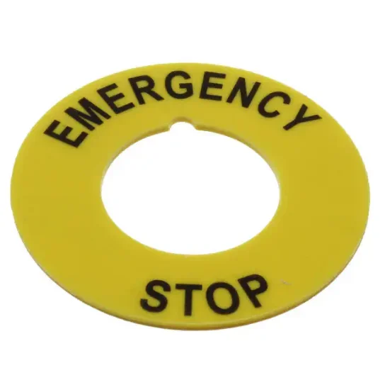 704.963.6 5 7 Symbol board of  eao emergency stop switch 704.963.6 1 4 5 8 9