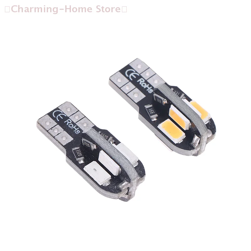 

【M】10 шт. автомобильная светодиодная лампа T10 5730 SMD декодирование света для чтения индикатор ширины номерного знака маленький свет