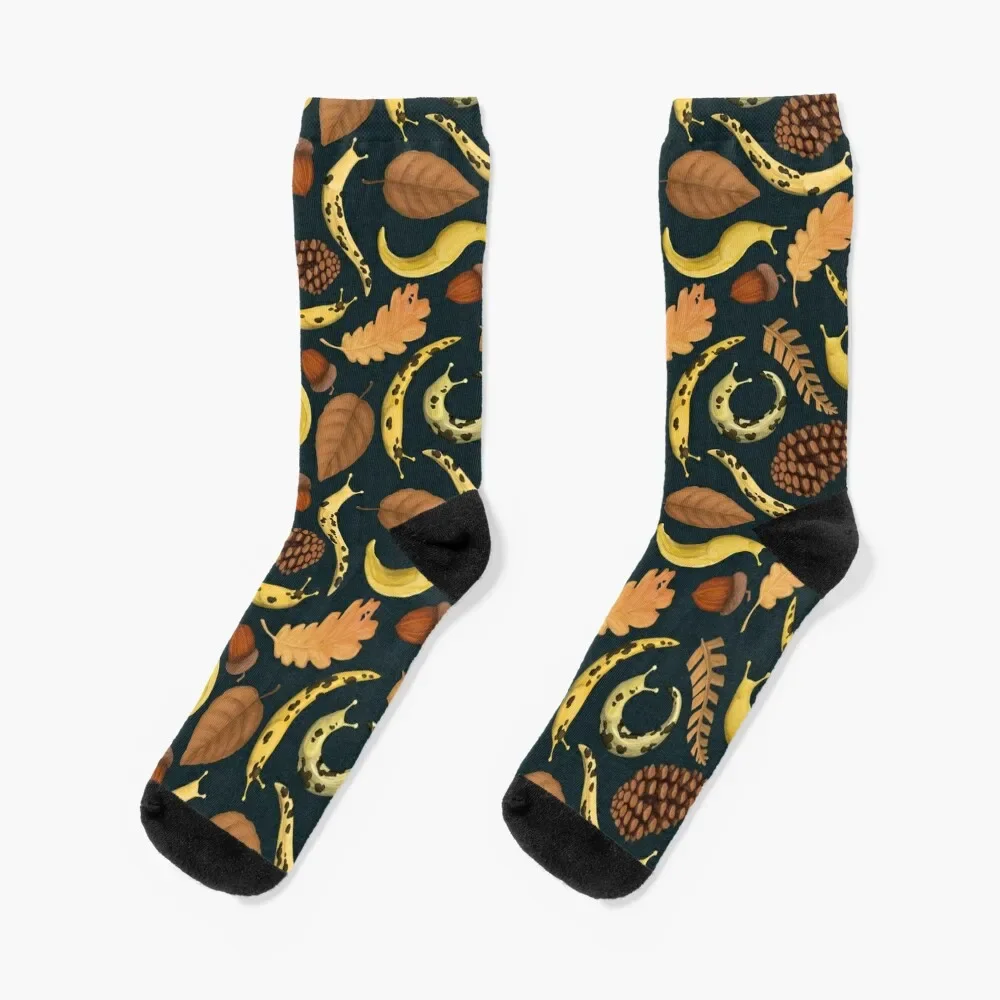 

Banana Slugs Socks soccer anti-slip Toe sports Woman Socks Men's