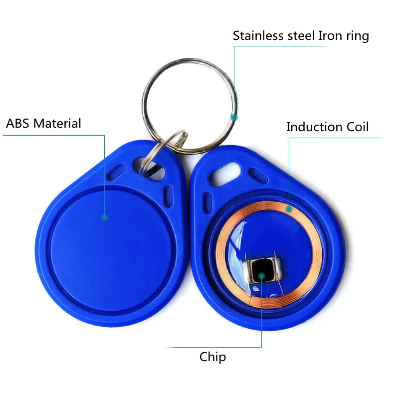 5 stücke 13,56 Mhz Block 0 Sektor Wiederbeschreibbare RFID M1 S50 UID Veränderbar Karte Tag Keychain Keyfob ISO14443A