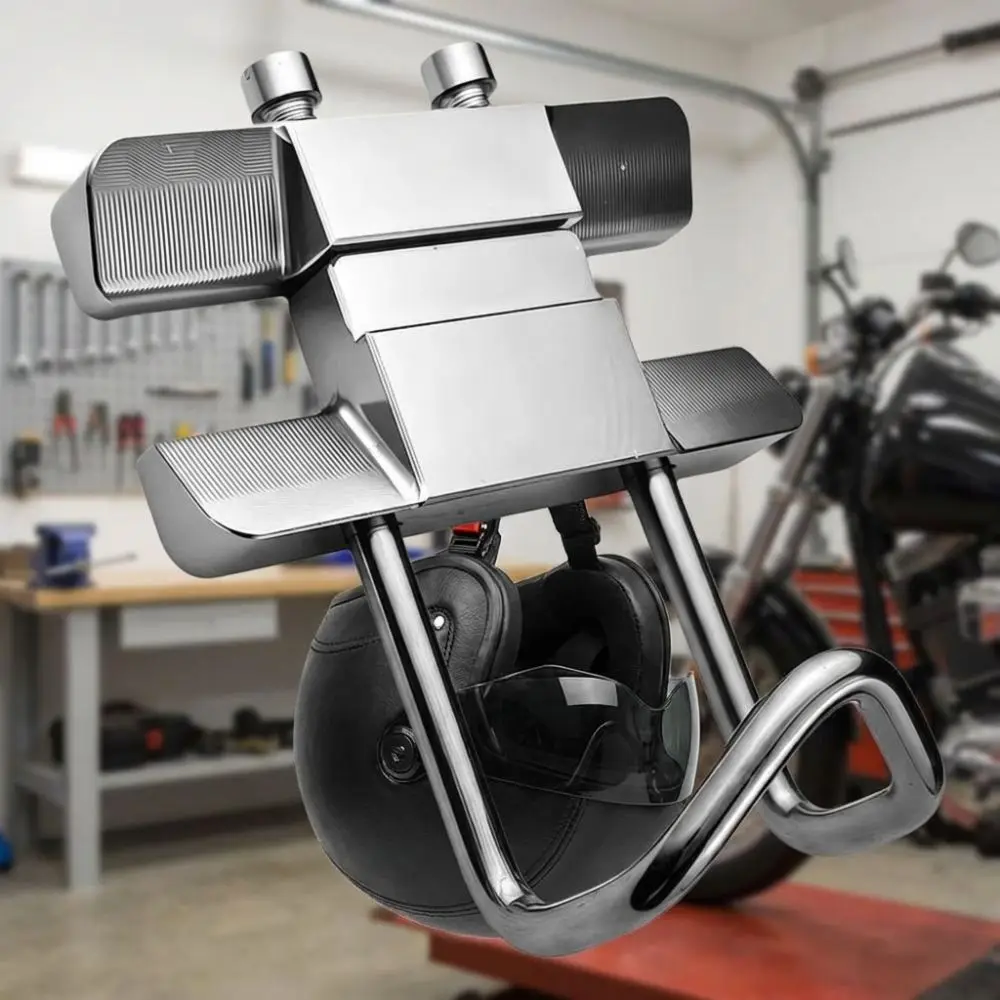 CNC Machining Motorcycle Hook Heavy Duty Premium Quality Luggage Hanger Wear-Resistant Fine Workmanship Helmet Hanger