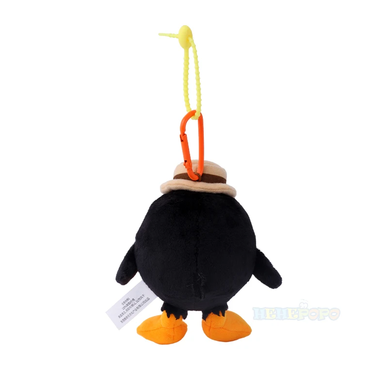 Lindo Looney Tunes 8cm redondo insectos conejito llavero de felpa suave coleccionable Tweety Daffy juguete para regalo para bolsa de cumpleaños accesorio