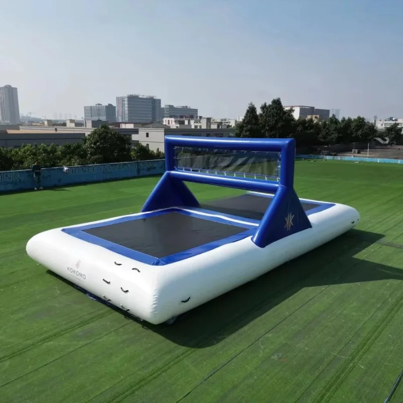 Custom Inflatable Water Volleyball Court - Floating Pool Volleyball Game Set for Adults & Kids