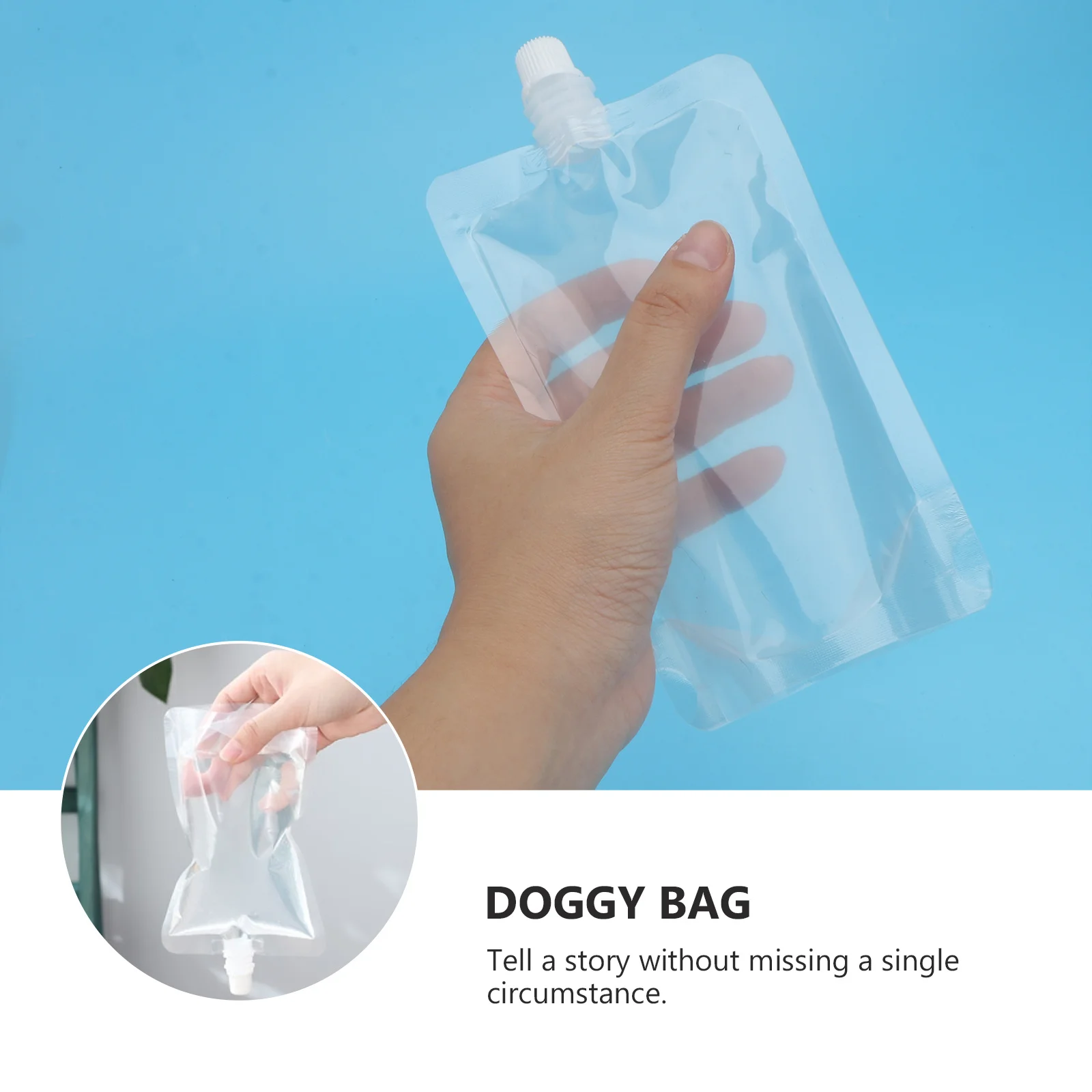 

50pcs Reusable 250Ml Leakproof Plastic Drinking Flasks For Camping Hiking Travel Concealable Wine Pouch Bag Kitchen Barware
