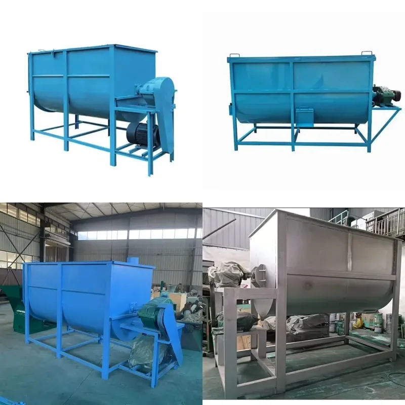 Horizontal Powder Animal Feed Mixer