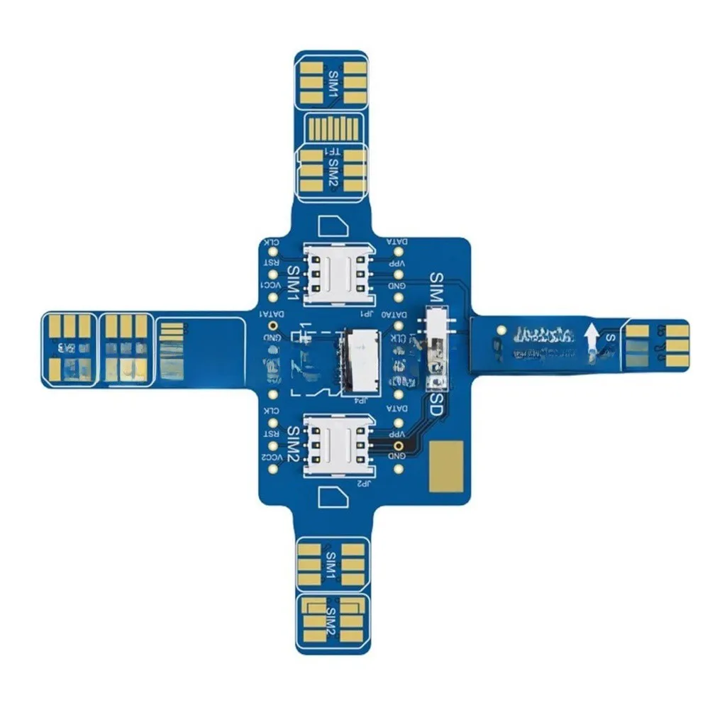 Dual SIM Single SIM Smartphone Signal Test Board Portable PCB Repair Tool for Mobile Signal Analysis and Detection